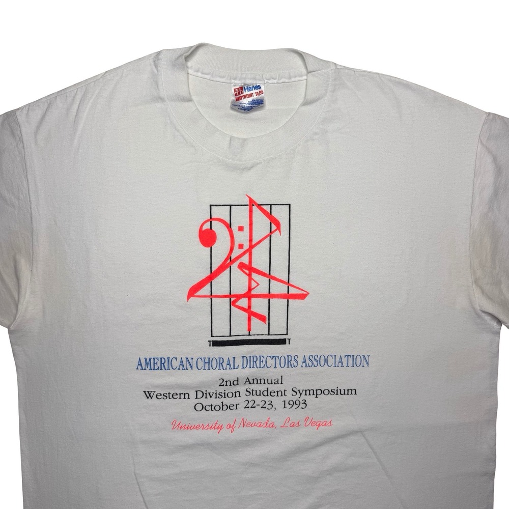 Vintage 90s UNLV American choral directors‎ association shirt
